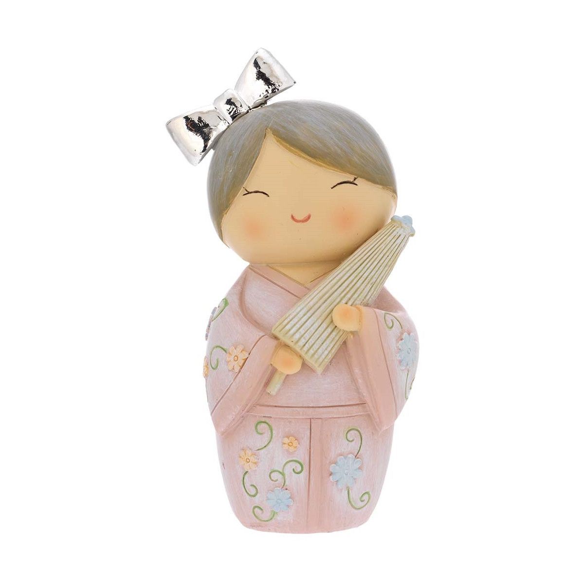 Perfumador Muñeca Kokeshi Cerámica 8.5cm 2111-04P Paraguas
