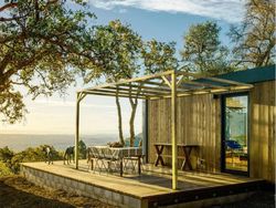 Pergola Adosada de madera Maciza TOLEDO con tratamiento Autoclave A4 + tornilleria INCLUIDA