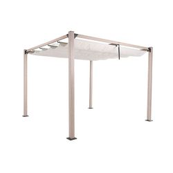 Pergola Aluminio Tanger 300x300 Xh.230cm
