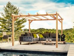 Pérgola autoportante laminada Linares