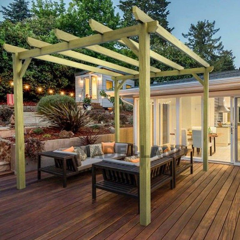 Pérgola de madera 510x420 CAMBADOS de Maderland