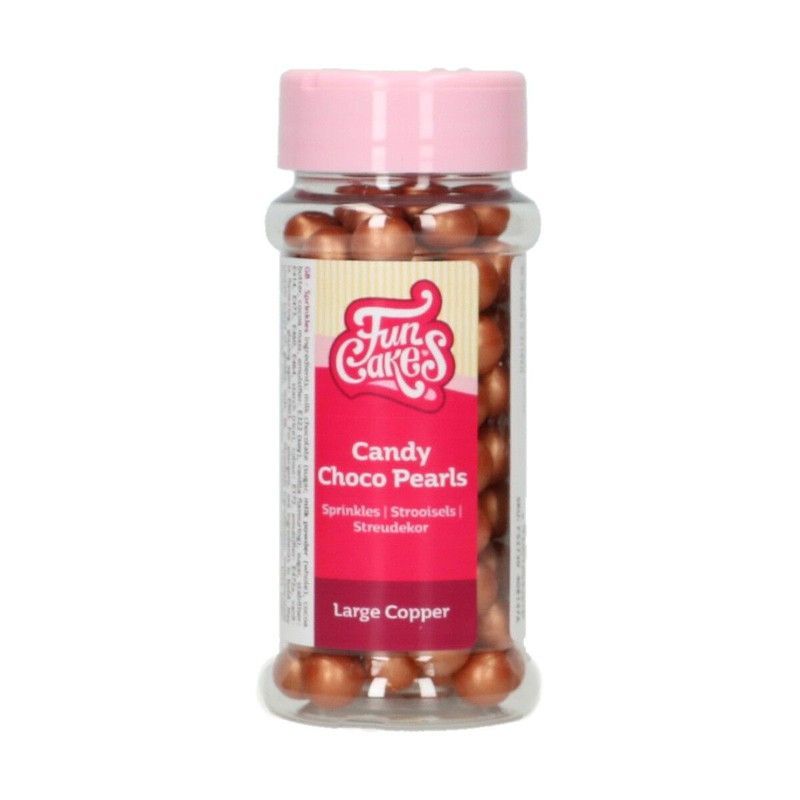 Perlas chocolate copper 70 grs funcakes