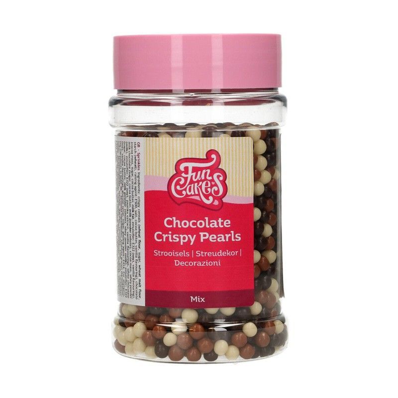 Perlas chocolate crispy 155 grs funcakes