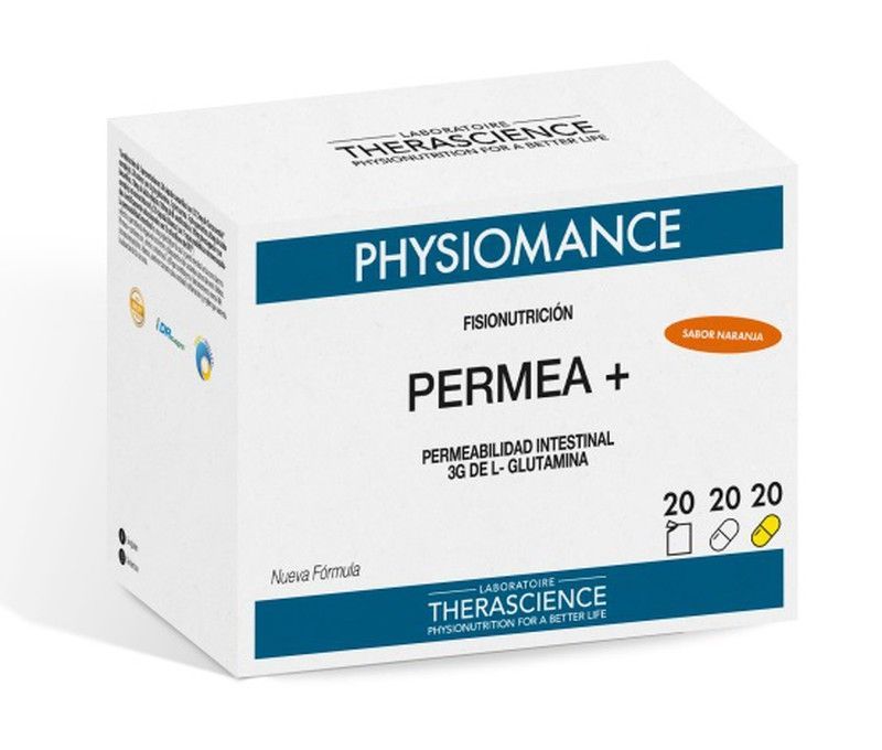 Permea+ 20 sobres,20 cápsulas, 20 cápsulas de Therascience