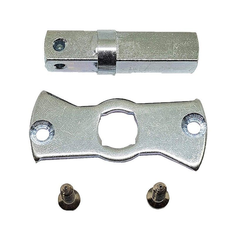 Perno Q. 10 mm. con placa cabeza motor Came G50