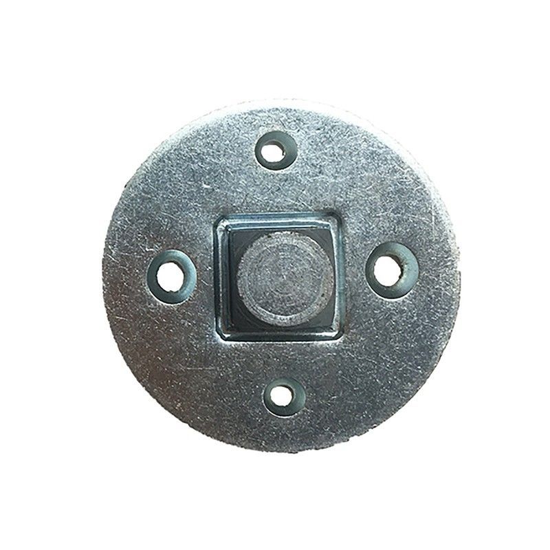 Perno Q. 13 mm. con placa cabeza motor G40                     (Para soporte cortina "M")