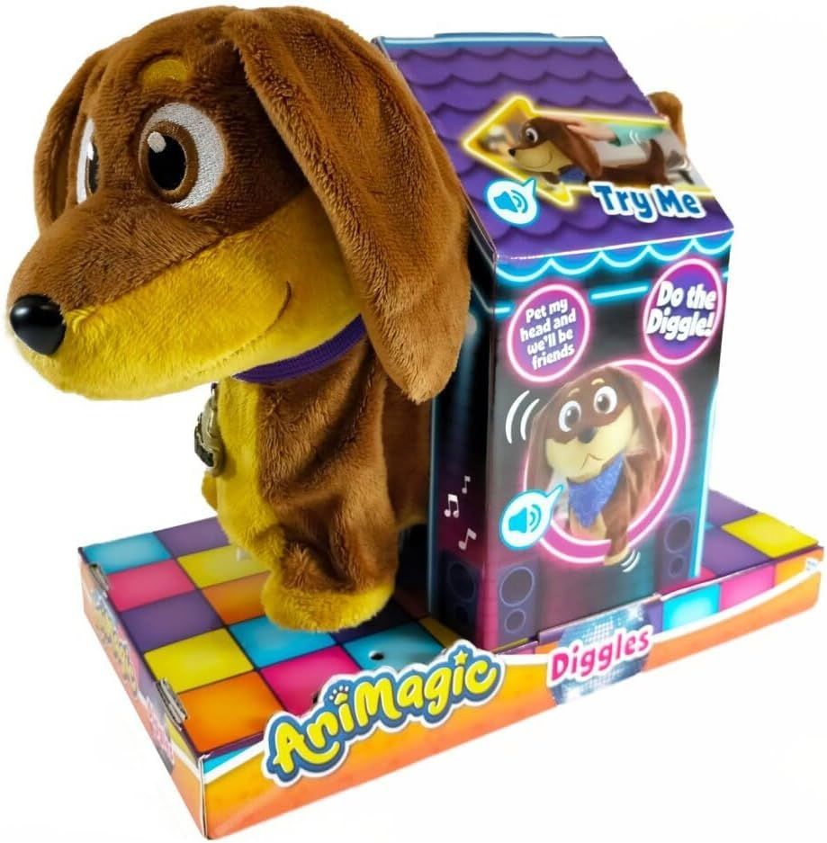 Perrito Diggles Animagic con Sonido y Movimientos