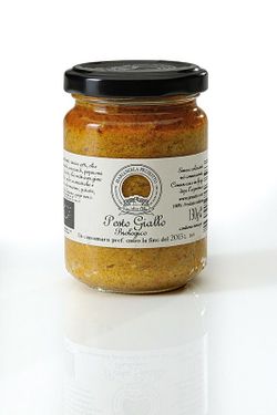 Pesto amarillo Giallo (de calabaza y curry) 130 g Mariangela Prunotto