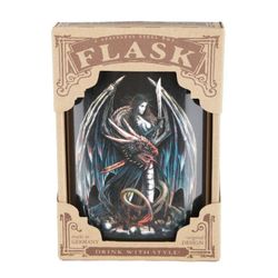 Petaca 100% Acero Dragon Lady