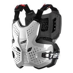 Peto Leatt 3.5 Blanco – Protección Avanzada, Estilo Puro y Comodidad Total para Riders