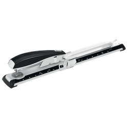 PETRUS Grapadora de brazo largo modelo 600 40 Hojas Gris/Negra 623381