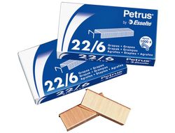 PETRUS Grapas 5000 Ud 26/6 Cobreada 55712