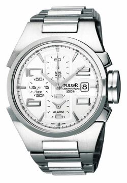 PF3705X Reloj Pulsar de hombre Sport crono acero inoxidable 316L