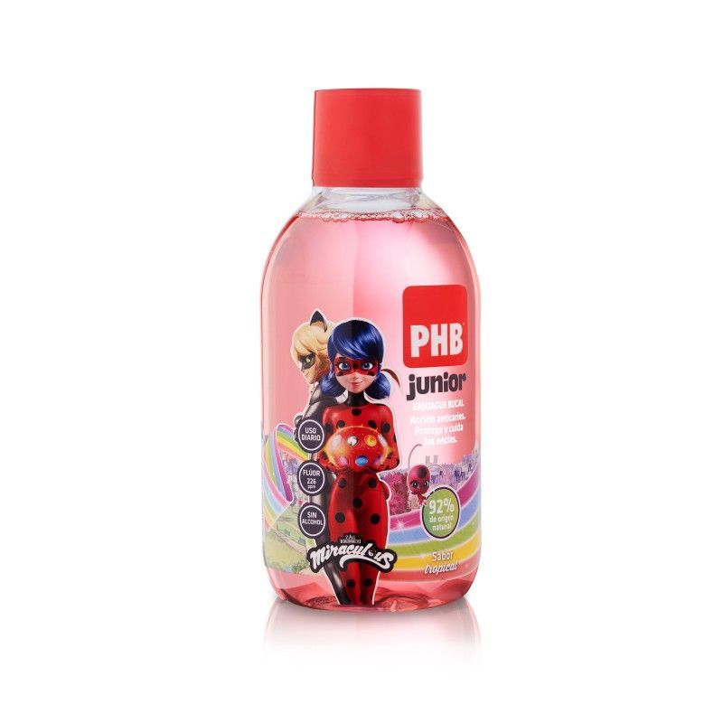 Phb Enjuague Bucal 500ml Junior Lady Bug