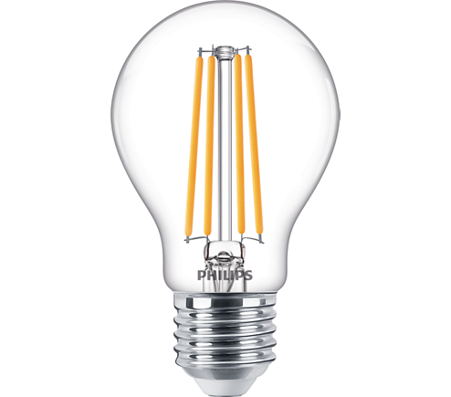 PHILIPS 34708300 LED STD CLARA FILAMENTO ND 8.5-75W 840 E27