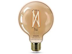 PHILIPS 37220700 SmartLED GLOBO AMBAR 95mm 7W-50W 640Lm 2000K-5000K (Conecta por WIZ)