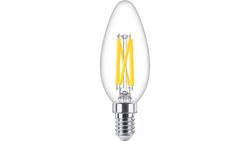 Philips 44941100 LED VELA FILAMENTO CLARA 4-40W E14 927 DIM