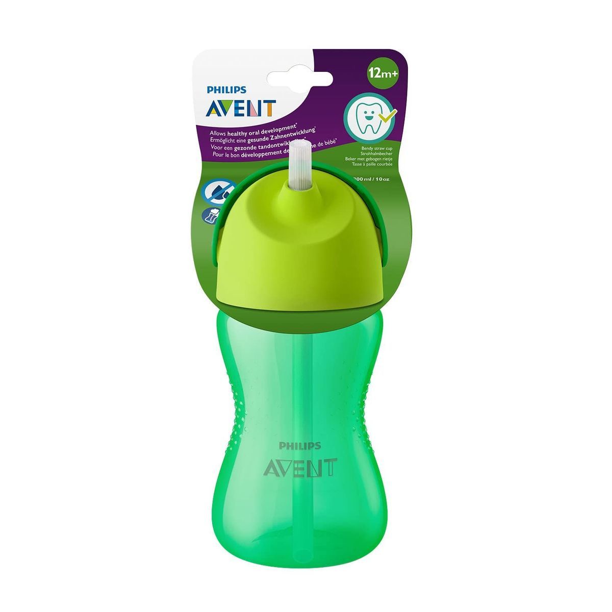 Philips Avent Vaso Con Pajita 300ml +12Meses Niño
