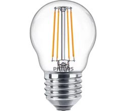 Philips LED esferica nd 4.3-40w e27 827 p45 cl g