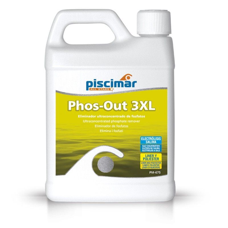 Phos Out 3Xl Piscimar Eliminador De Fosfatos Pm-625 0,5 Kg.