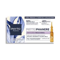Phytophanere Tratamiento Anticaída Reaccional 12 viales x 5 ml