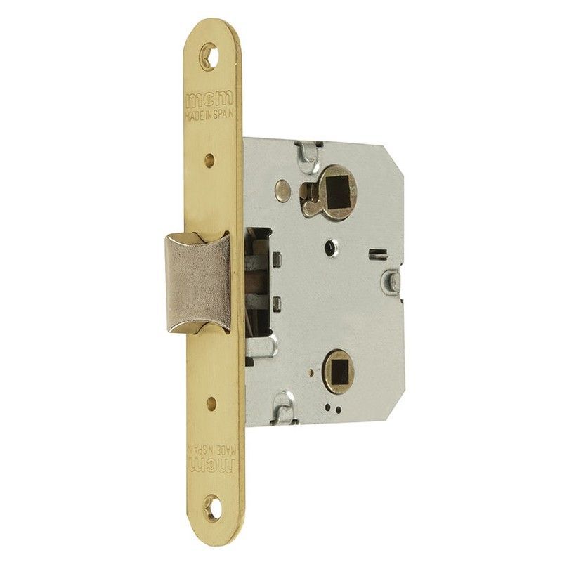 Picaporte embutir madera MCM 1419 Cerradura Picap.1419R-2-40. Cto.Red. Lat