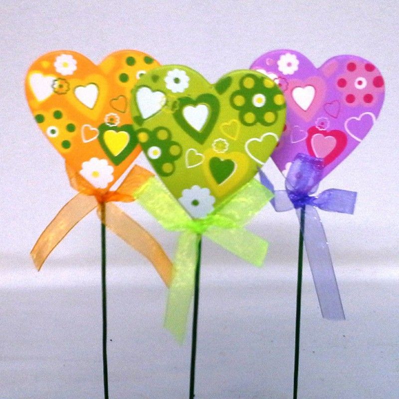 Pick Corazones Pack 8 uds.