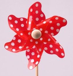 Pick Molinillo de Viento Topos Pack 10 unidades