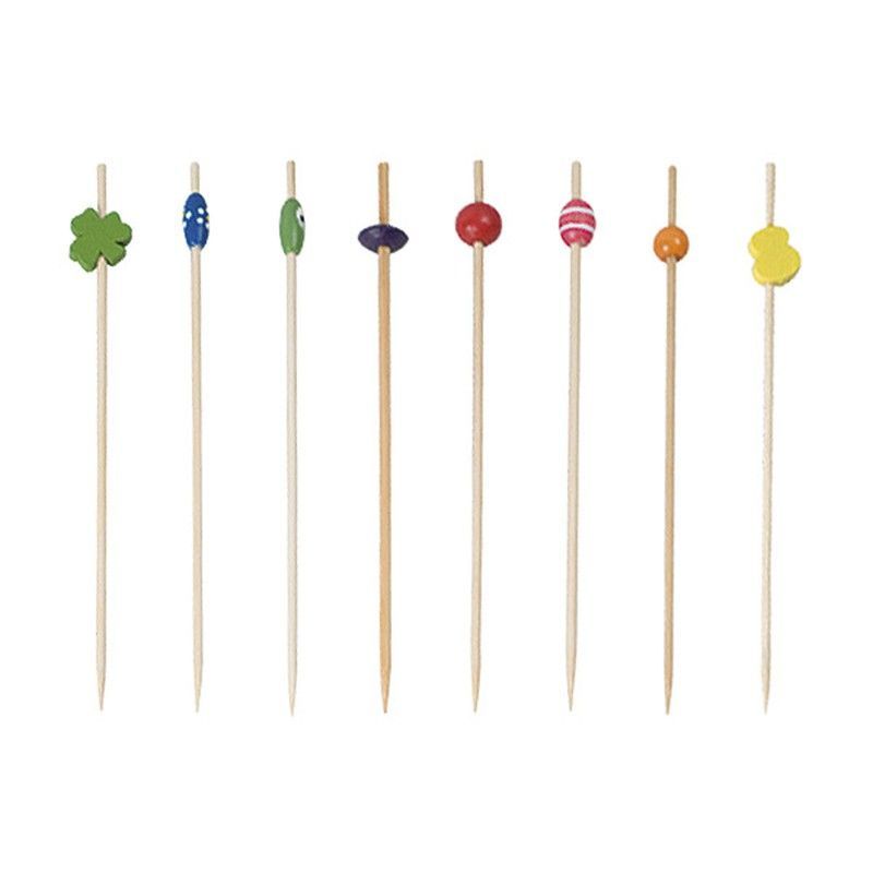 Picks decorados surtidos 100 unidades por cajita