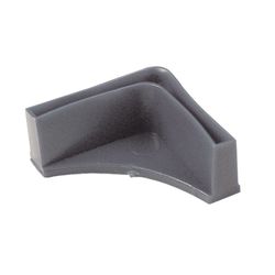 Pie angular SIMON RACK Pie Plastico S/35  Color Gris  4 Unid.
