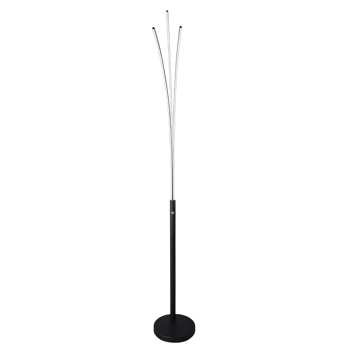 Pie De Salon Elaz Negro Led 18W 1440Lm 4000K