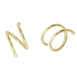 Piercing Oro Blanco 18 kts. Espiral de 9.5 mm 208371