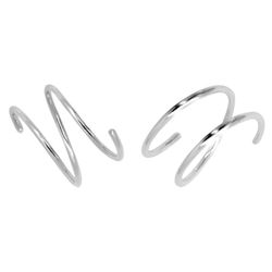 Piercing Oro Blanco 18kts Espiral de 12 mm 0202092