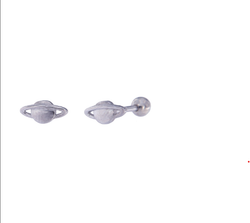 Piercing Plata Mujer PTR 17 Saturno