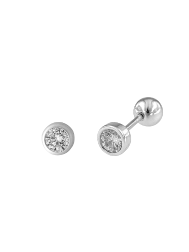 Piercing Plata Mujer PTR 72 Circonita