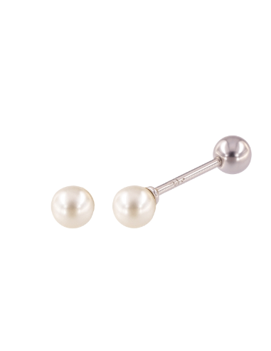 Piercing Plata Mujer PTR 73 Perla