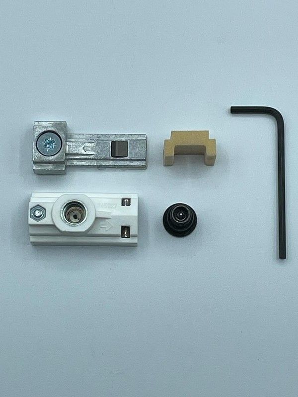 Pieza de retencion para guia