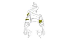 Piezas para frenos bontrager kit de pernos speed stop