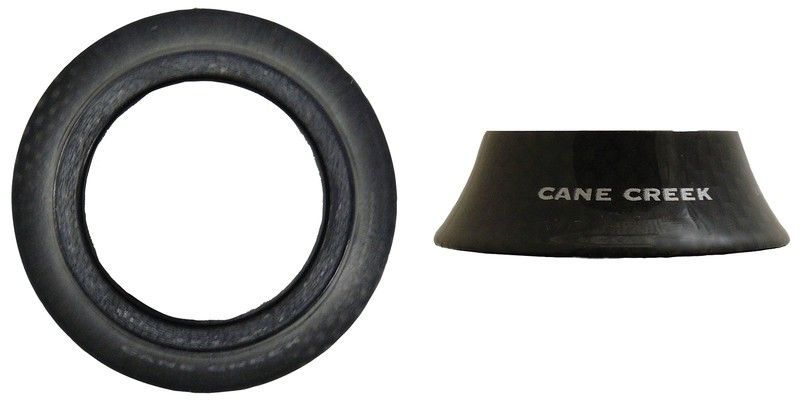Piezas para juego de dirección cane creek madone. Funda superior 15 mm. Carbono