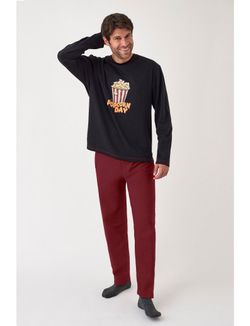 Pijama manga larga hombre  algodón  H34582   promise