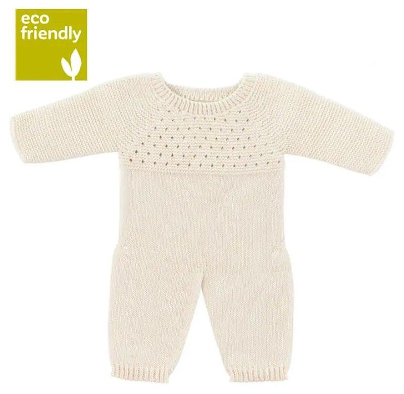 Pijama punto 40 cm blanco