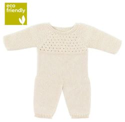 Pijama punto 40 cm blanco