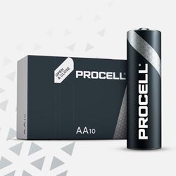 Pila alkalina lr06 duracell procell (retractil 10 unid.)