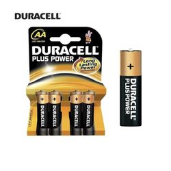 Pila duracell plus lr06 aa (blister 4 pilas)