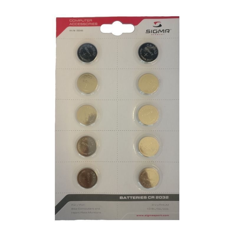 Pila litio sigma cr 2032 3v.pack (10 unidades)