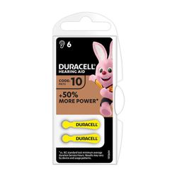 Pila para audífono DURACELL Pila Audifono Da 10 Duracell 6 Unidades