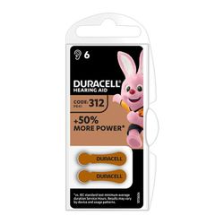 Pila para audífono DURACELL Pila Audifono Da 13 Duracell 6 Unidades