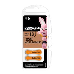 Pila para audífono DURACELL Pila Audifono Da 312 Duracell 6 Unidades
