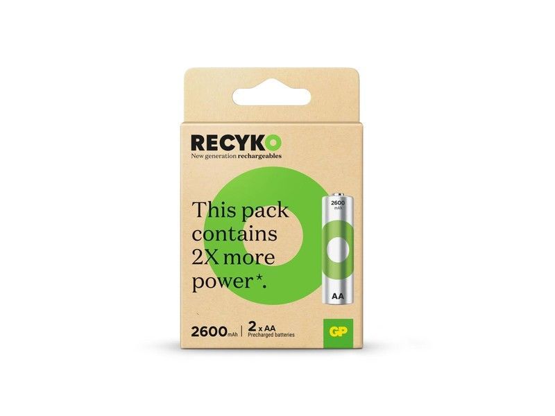 Pila recargable AA 2700 mha blister 2 unidades