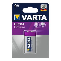 Pila varta ultra lithium 9v pack 1uni